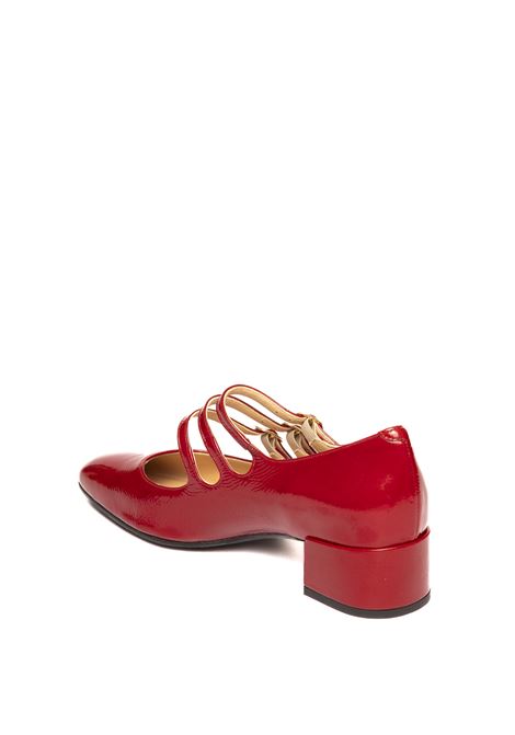 Red patent leather décolleté FRANCO RUSSO | 1103NAPLAK-ROSSO